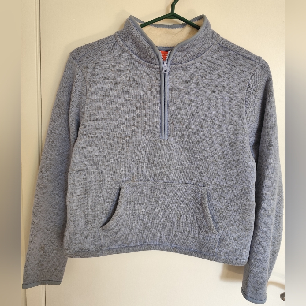 Joe Fresh Girl's long Sleeve fleece sweatshirt Size XL